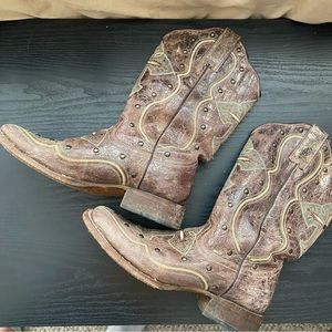 Roper Western Cross boots